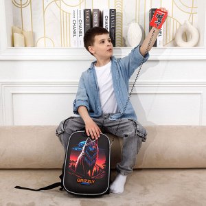 Ранец CRIZZLY облегченный с одним отделением, для мальчиков