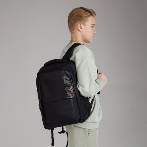 Рюкзак молодежный GRIZZLY с карманом для ноутбука 15", анатомической спинкой, для мальчика, мужской