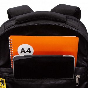 Рюкзак молодежный GRIZZLY с карманом для ноутбука 15", анатомической спинкой, для мальчика, мужской