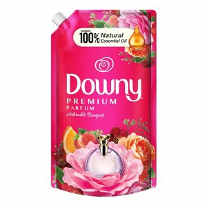 Downy Кондиционер для белья Прекрасный цветок с крышкой на флаконе, 1100 мл
