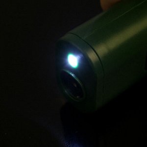Отпугиватель собак Luazon LRI-02, ультразвуковой, до 10 метров, от батареек, зелёный