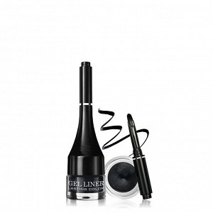Подводка для глаз Gel liner Lasting color гелевая тон 001 черная Belor Design/7/М#