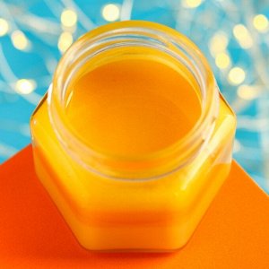 Крем - мёд двухслойный «С Новым Годом», вкус: апельсин и имбирь, 120 г.