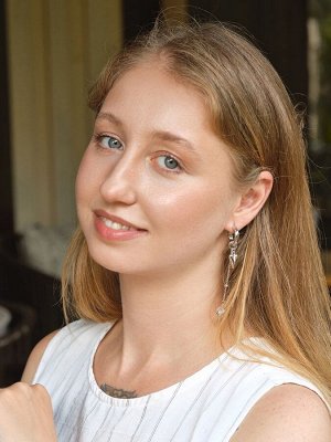 Серьги трансформеры «Сердце» со стразами, цвет серебро