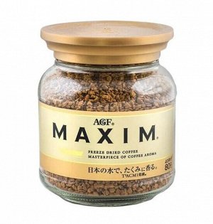 Кофе растворимый Gold Blend AGF в стеклянной банке, 80 гр