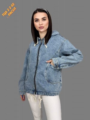 Куртка джинсовая женская, код 6768191