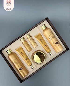 Набор косметики для лица c муцином улитки - Deoproce Whitening & Anti-Wrinkle Snail 4 Set