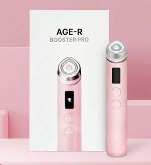 Микротоковый аппарат для ухода за кожей, цвет розовый AGE-R Booster Pro Pink