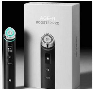 Микротоковый аппарат для ухода за кожей, цвет черный AGE-R Booster Pro