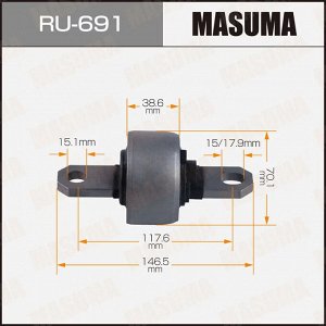 Сайлентблок Masuma, для Mazda CX-5, арт. RU-691