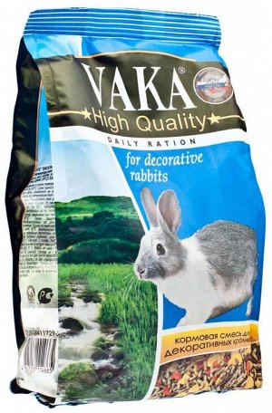 Корм для грызунов "ВАКА High Quality" для КРОЛИКОВ 1*500г