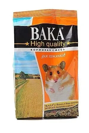Корм для грызунов "ВАКА High Quality" для ХОМЯКОВ 1*500г