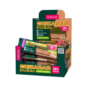 Батончики / печенье / напитки CHIKALAB CHIKABAR Dubai Style Батончик глазированный 45g (30шт\кор)