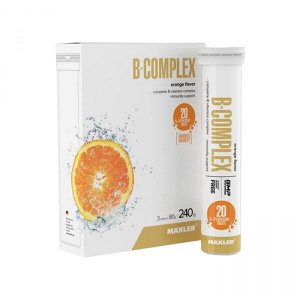 Витамины отдельные Maxler B-Complex 20 eff. tabl tube