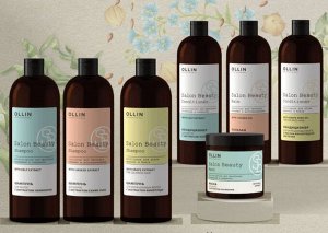 SALON BEAUTY Маска для волос с экстрактом ламинарии 500мл OLLIN PROFESSIONAL Оллин