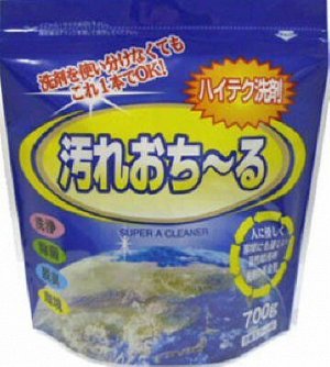 Чистящее средство "Super A Cleaner" ROCKET SOAP (порошок c содой и перкарбонатом натрия / для стирки и уборки) 700 г / 16