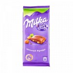 Шоколад Милка Цельный Фундук 90 г *
