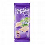 Шоколад Милка Баблс Белый Пористый с Фундуком  83 г *