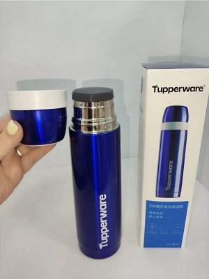 Термос (500 мл) со стаканчиком для питья, 1шт - Tupperware®.