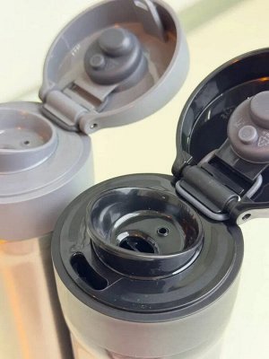 Ермокружка 430 мл в один клик, черный магнат, 1шт - Tupperware®.