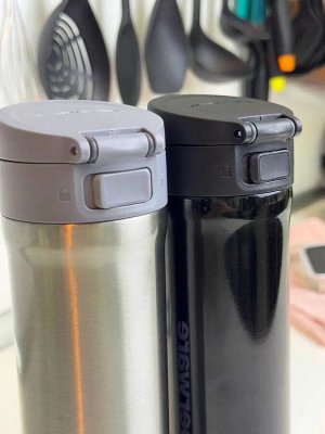 Ермокружка 430 мл в один клик, черный магнат, 1шт - Tupperware®.
