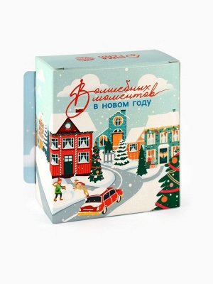Подарочный набор новогодний «Волшебных моментов», горячий шоколад, маршмеллоу