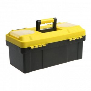 Ящик для инструментов DEKO DKTB26, 16", с лотком, два органайзера, 400 х 210 х 200 мм