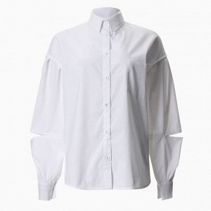 Рубашка женская MINAKU: Casual Collection, белый