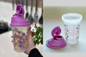Шейкер с эффектом обратной капли 350 мл, ягодки - Tupperware®.