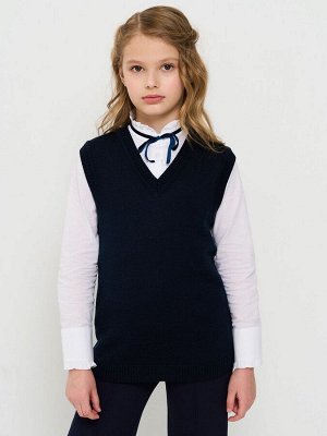 Жилет для мальчиков 5253-7104   5759(1340) т.синий