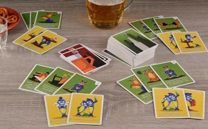 Пьяная вечеринка. Игра настольная Ерш, 18+