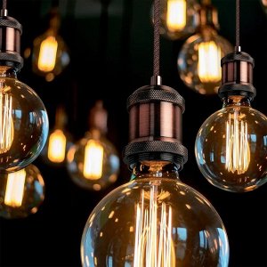Светильник подвесной Gаuss Decor PL023 медный E27, 1 м