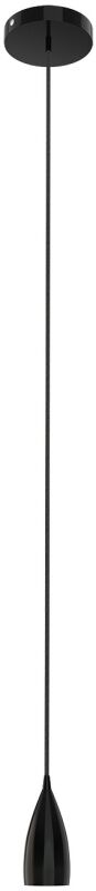 Светильник подвесной Gаuss Decor PL031 черный E27, 1 м