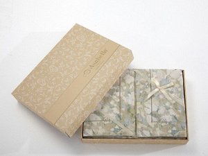Комплект постельного белья 1,5-спальный, фланель 2285-4S