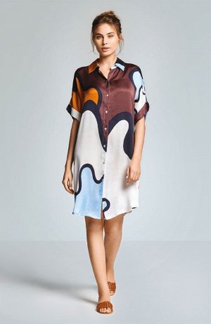 Платье Multicolour Viscose Modal