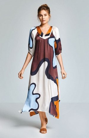 Платье Multicolour Viscose Modal