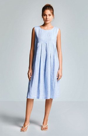 Платье Light Blue Cotton Linen