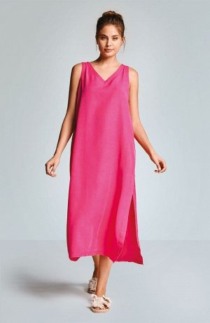 Платье Fuchsia Tencel, Green Tencel, Indigo Blue Tencel, Navy Blue Tencel