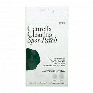 Патчи от прыщей с комплексом центеллы Petitfee Centella Clearing Spot Patch, 23 патча