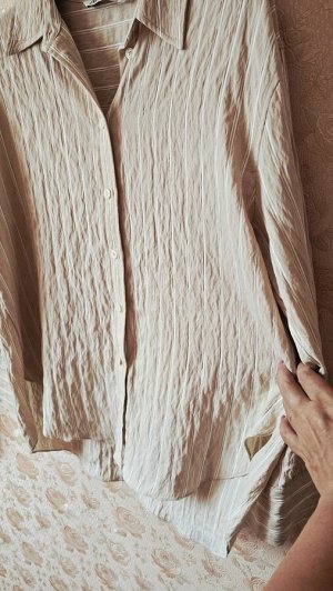 Костюм в пижамном стиле ZARA
