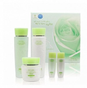 3W CLINIC Набор средств для лица увлажняющих с муцином улитки, SNAIL MOIST CONTROL SKIN CARE 3 SET