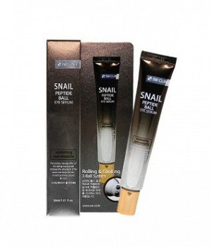3W CLINIC Сыворотка-роллер для кожи вокруг глаз с муцином улитки и пептидами SNAIL PEPTIDE EYE 30 мл