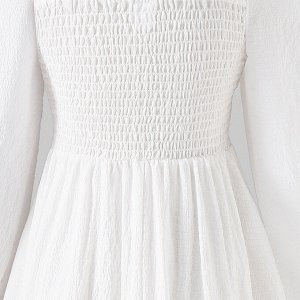 Платье для девочки с длинным рукавом