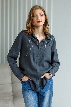 Блуза Артикул: 2/243
Состав: ЛЕН 100%
Плотность ткани: 135 гр/м²
Рубашки очень прочно вошли в повседневный женский гардероб. Благодаря своей универсальности они подходят любой женщине и позволяют созд