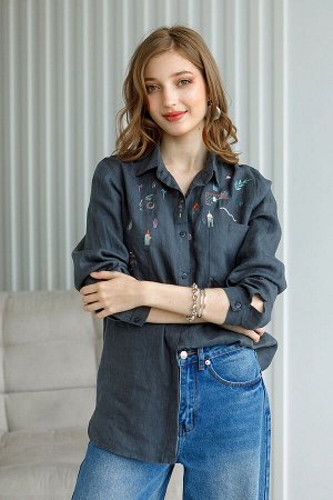 Блуза Артикул: 2/243
Состав: ЛЕН 100%
Плотность ткани: 135 гр/м²
Рубашки очень прочно вошли в повседневный женский гардероб. Благодаря своей универсальности они подходят любой женщине и позволяют созд