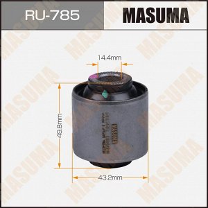 Сайлентблок MASUMA AD, WINGROAD / VHNY11, WPY11 rear