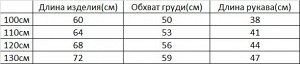 Платье для девочки с длинным рукавом с принтом