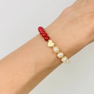 Браслет из Коралла и Жемчуга