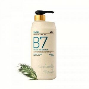 Forest Story. B7 Маска против выпадения волос с биотином, B7 Anti-Hair Loss Hair Pack 500 мл.