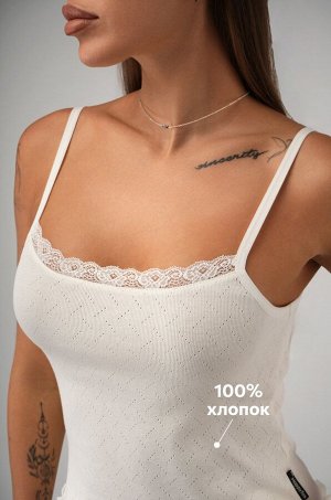 Женская пижама с шортами из ажурного хлопка Happyfox